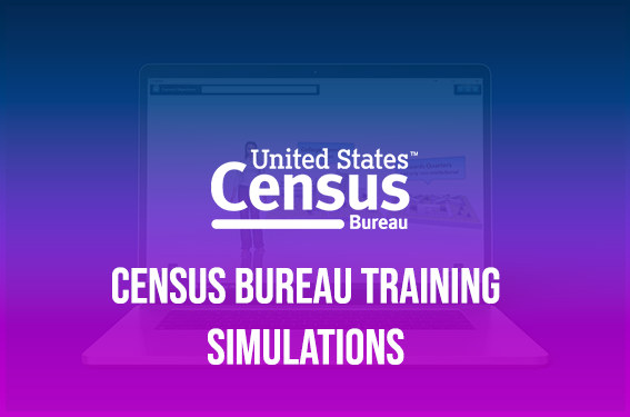 Government training simulations offered by the Census Bureau.