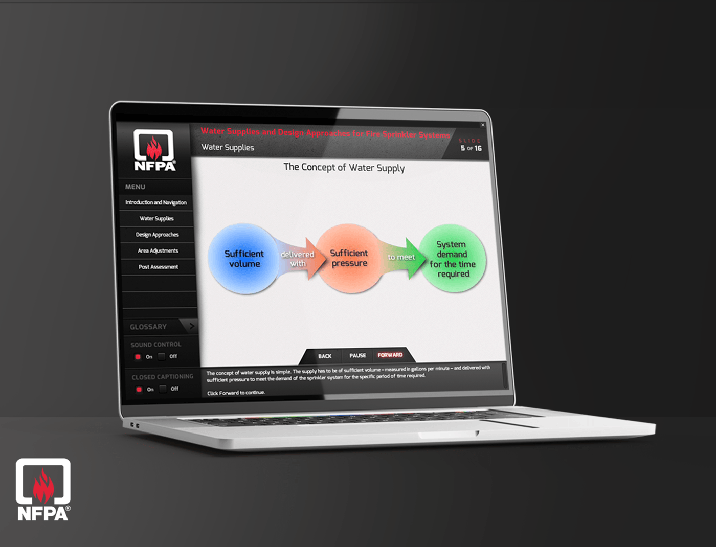 An image of a laptop screen with a diagram on it.