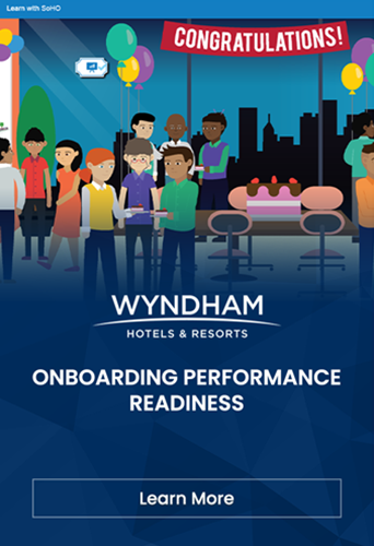 Wyndham Hotels & Resorts' performance readiness during onboarding