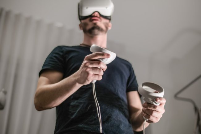 Photo Virtual reality simulation